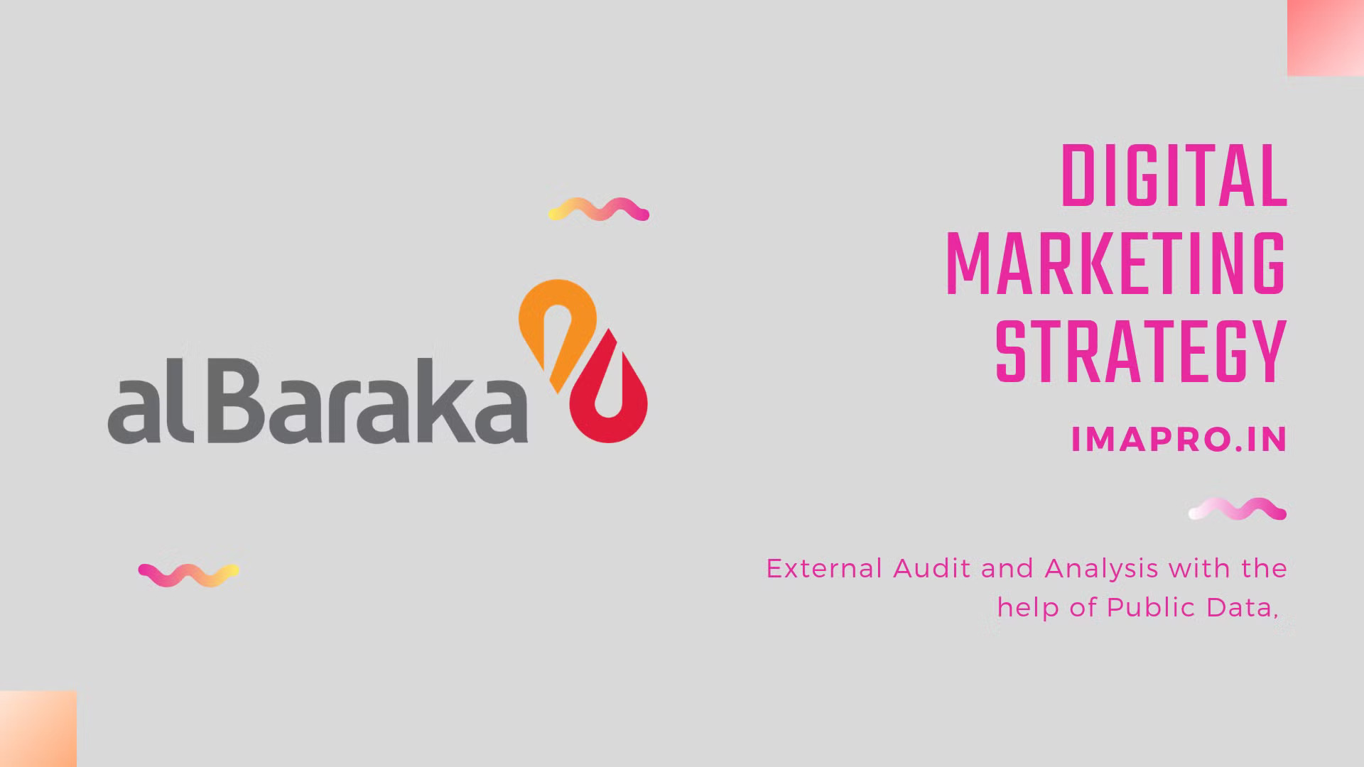 Digital Marketing for Banks in Bahrain – AlBaraka Islamic Bank (Audit & Strategy)